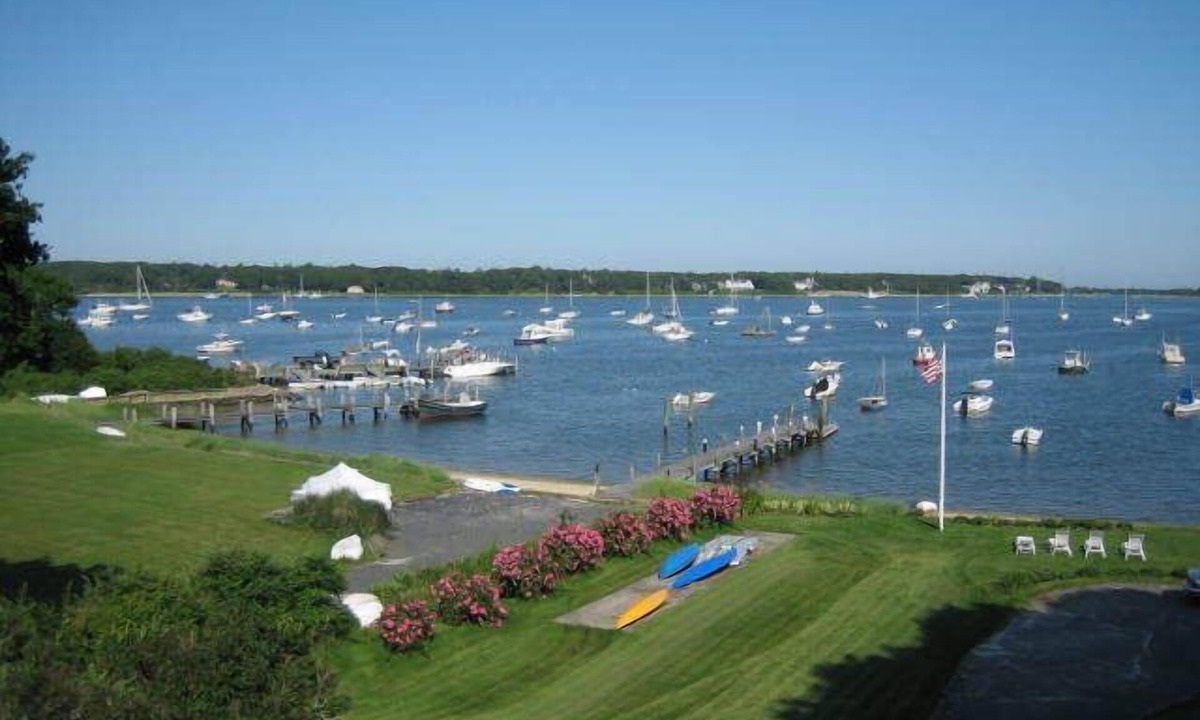 Cotuit House | Beachfront Cape Cod Cottage Overlooking Cotuit Harbor & Walk to Village