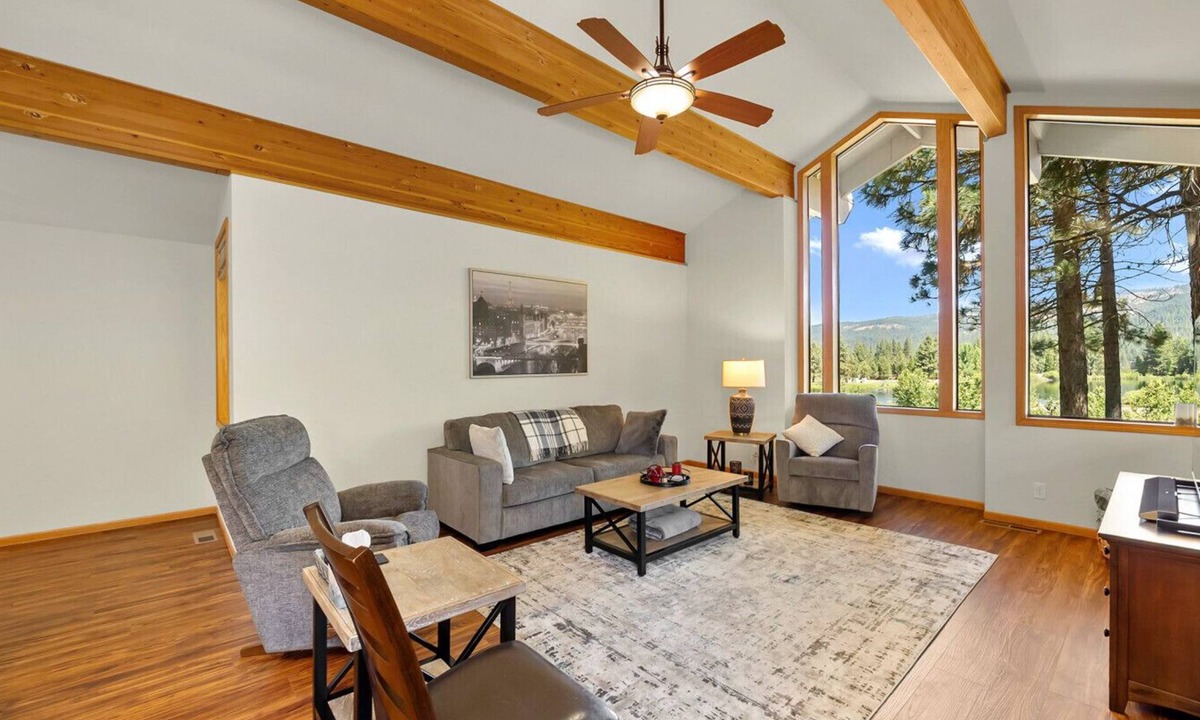 Graeagle Condo | One36 Graeagle Meadows | Beautifully Updated, Mill Pond & Mountain Views