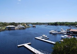 Waterfront, RIVERS EDGE CONDO #1B-BLDG 2 *PRIVATE DOCK and ASSIGNED BOAT SLIP!