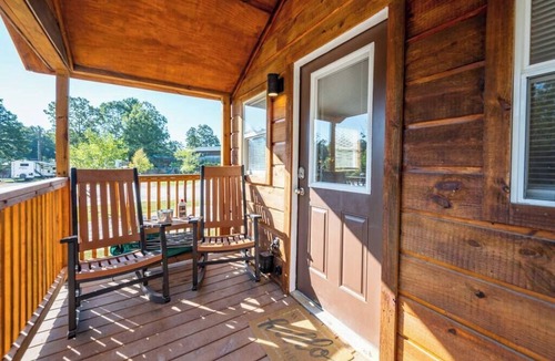 Broken Bow Cabin | Cedar: Sleeps 3, Tiny Cabin, Pets, Near Park/Lake