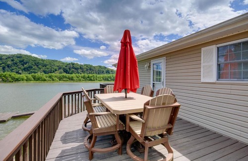 Draper House | Fire Pit & Floating Dock! Claytor Lake Hideout