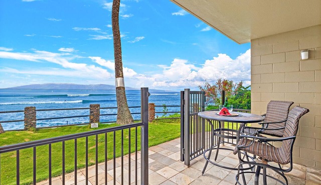 Direct Oceanfront Studio - Affordable -Noelani 119-Turtle Viewing Beach
