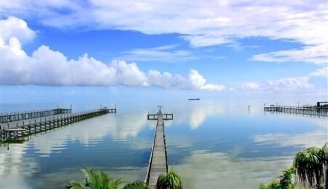 Paradise Found. Four Bedroom, Three and a Half Bath. Private Fishing Pier.
