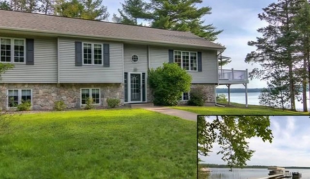 Waterfront house on Lake Nancy, WI. Explore the absolute best of the Northwoods.